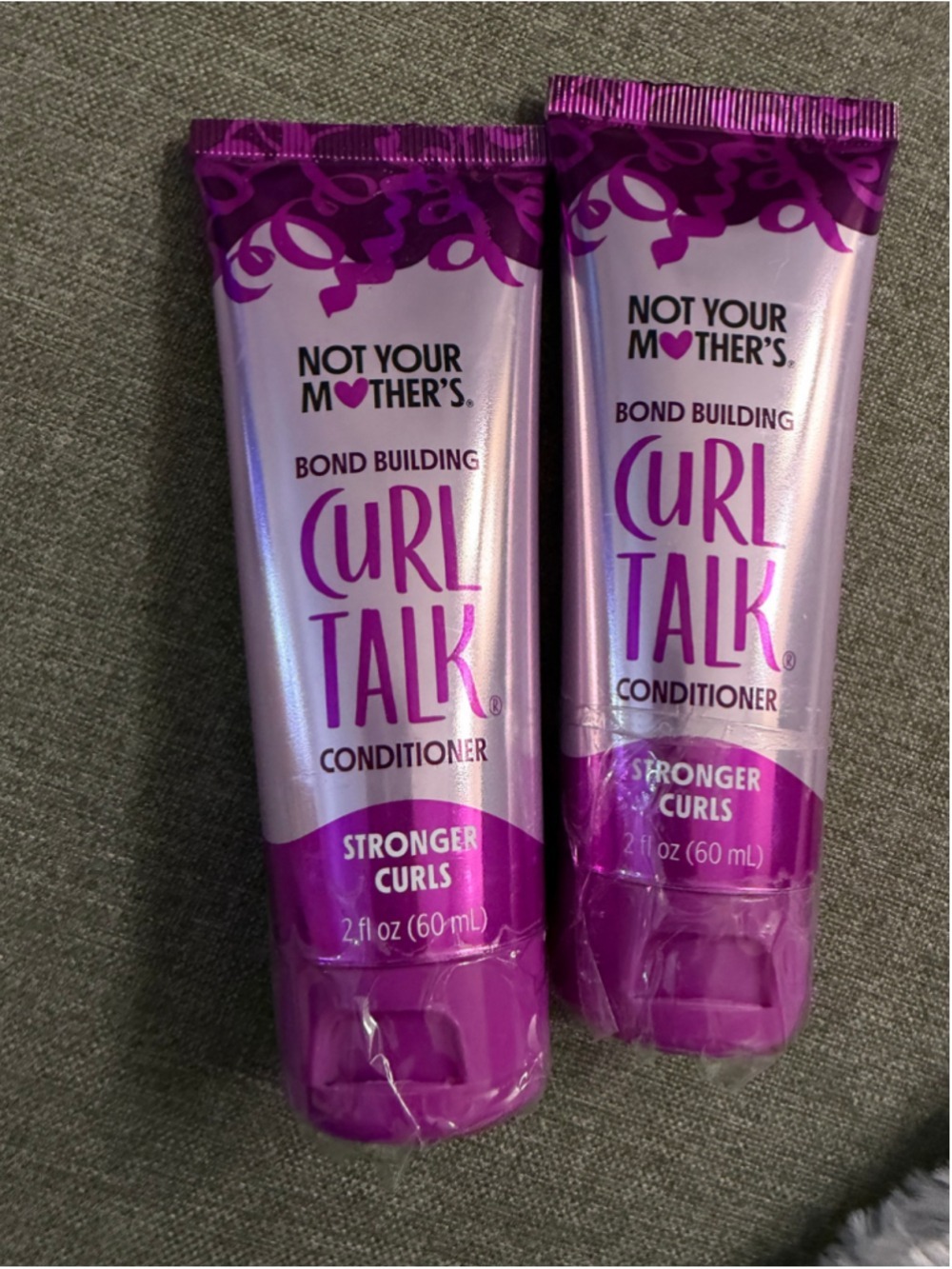 2 pack- Not Your Mother's Curl Talk Bond Building Conditioner 2 fl oz